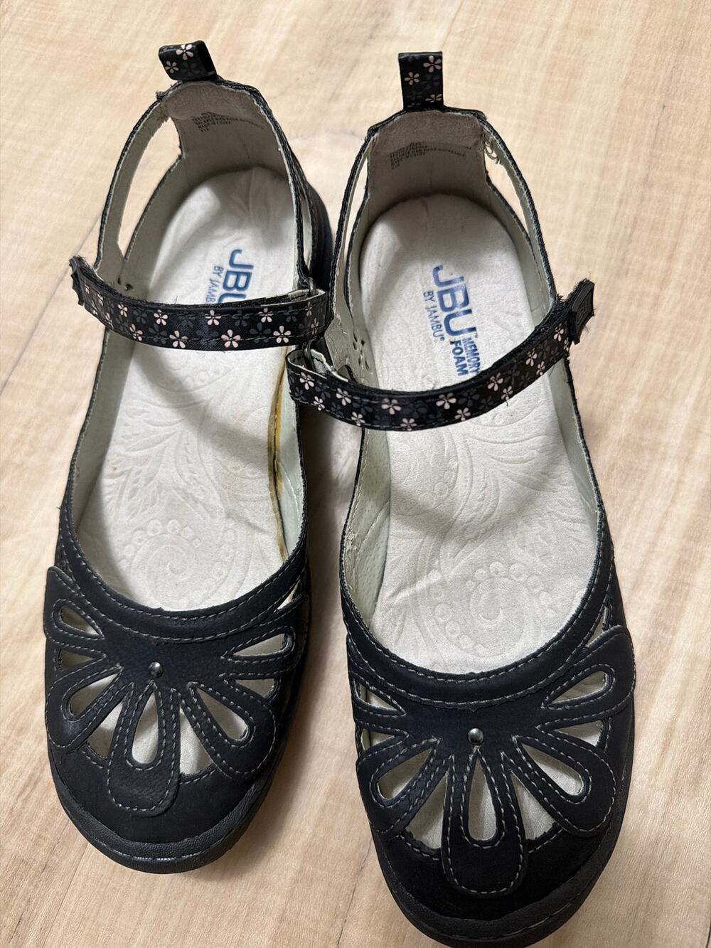 JBU by Jambu - Memory Foam Sandal with textile Sole - 8.5 M